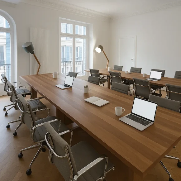 Bureau privé 38 m² 12 postes Location bureau Rue le Sueur Paris 75016 - photo 5
