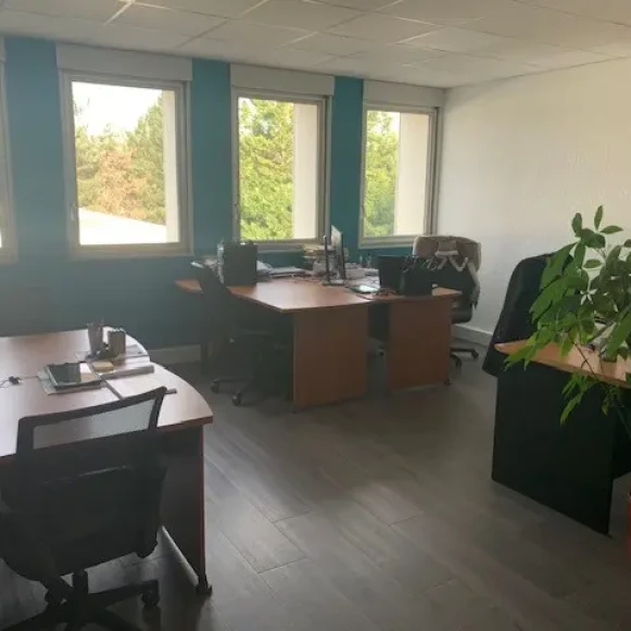 Bureau privé 40 m² 2 postes Location bureau Chemin du Moulin Carron Écully 69130 - photo 1