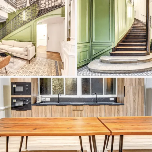 Espace indépendant 450 m² 70 postes Location bureau Rue de Meaux Paris 75019 - photo 2