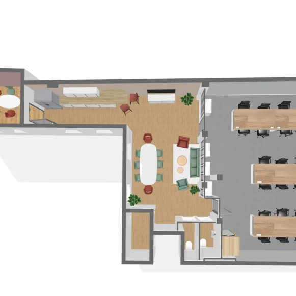 Espace indépendant 120 m² 20 postes Location bureau Rue Saint-Denis Paris 75002 - photo 5