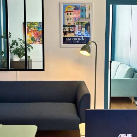 Open Space  15 postes Location bureau Cours de la République Narbonne 11100 - photo 8