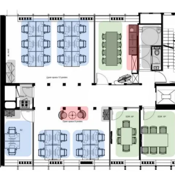 Espace indépendant 166 m² 22 postes Location bureau Rue de Prony Paris 75017 - photo 12