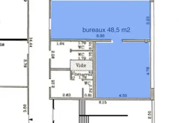 Bureau privé - 91380 - 10 postes - 756€