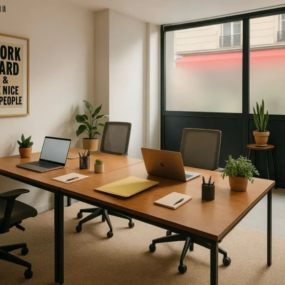 Bureau privé 55 m² 6 postes Location bureau Rue des Boulets Paris 75011 - photo 2