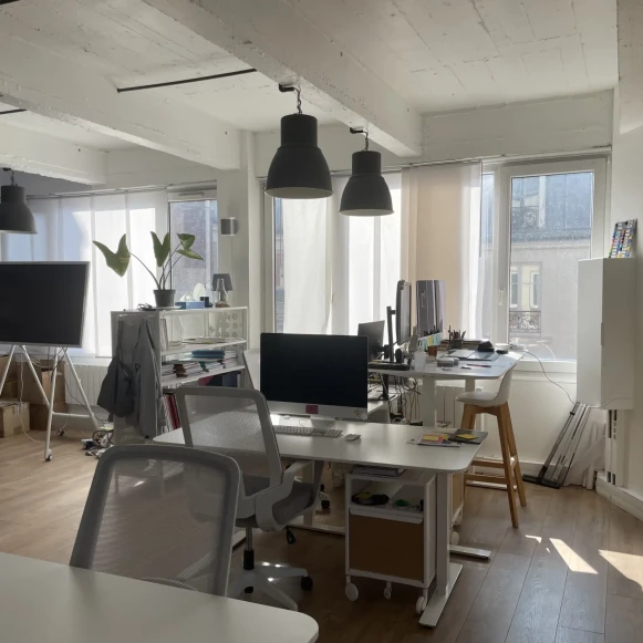 Open Space  6 postes Location bureau Rue d'Alésia Paris 75014 - photo 1