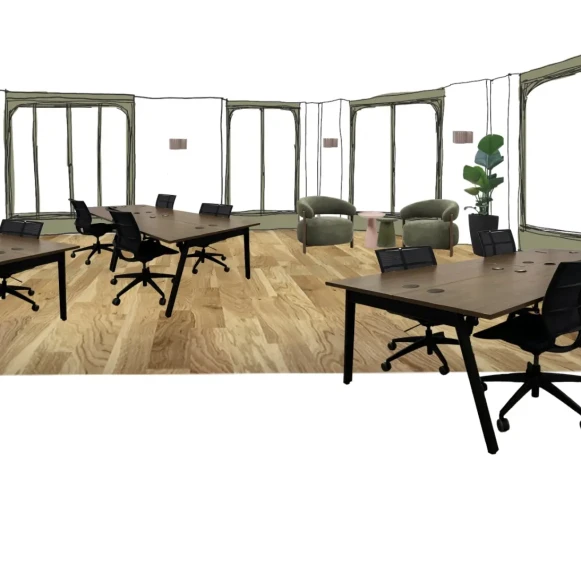 Espace indépendant 160 m² 24 postes Coworking Rue Beaubourg Paris 75003 - photo 4