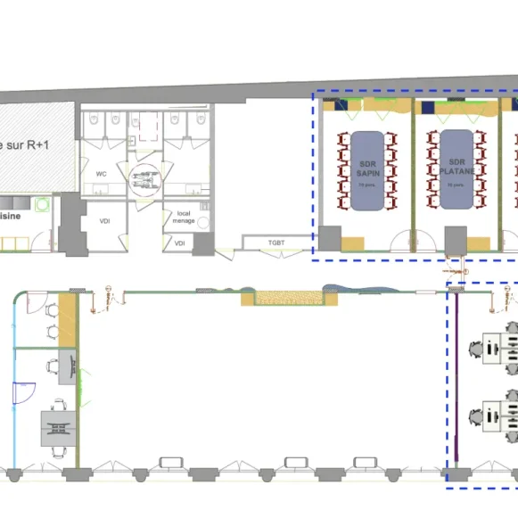 Espace indépendant 300 m² 48 postes Location bureau Rue Réaumur Paris 75002 - photo 5
