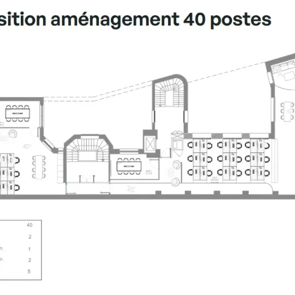 Espace indépendant 300 m² 40 postes Coworking Rue d'Édimbourg Paris 75008 - photo 1