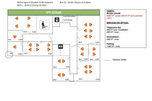 Espace indépendant - 75015 - 30 postes - 15000€