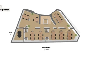 Espace indépendant - 75008 - 70 postes - 44000€