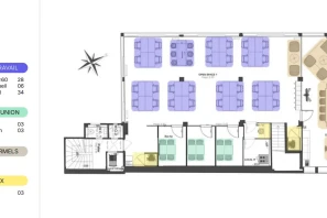 Espace indépendant - 75019 - 34 postes - 12000€