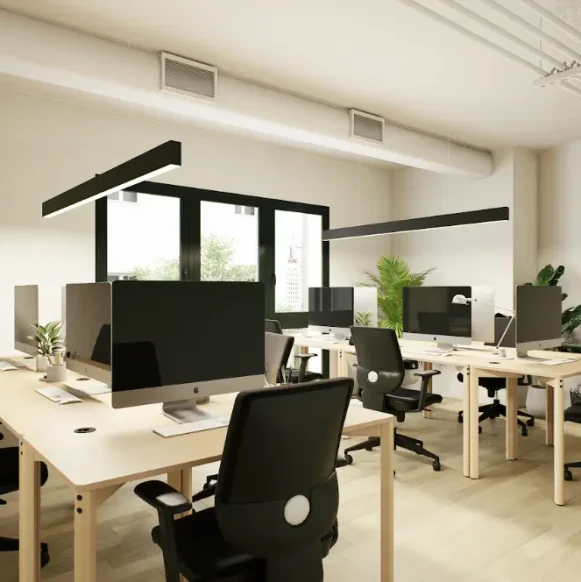 Bureau privé 25 m² 10 postes Coworking Rue Clavel Paris 75019 - photo 3
