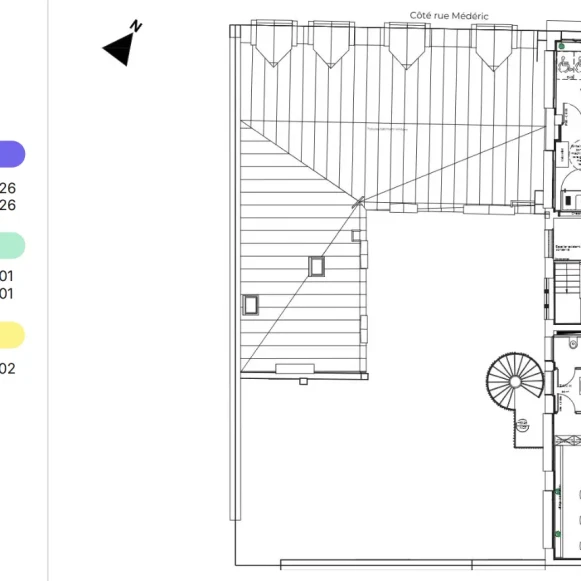 Espace indépendant 208 m² 26 postes Coworking Rue Jadin Paris 75017 - photo 3