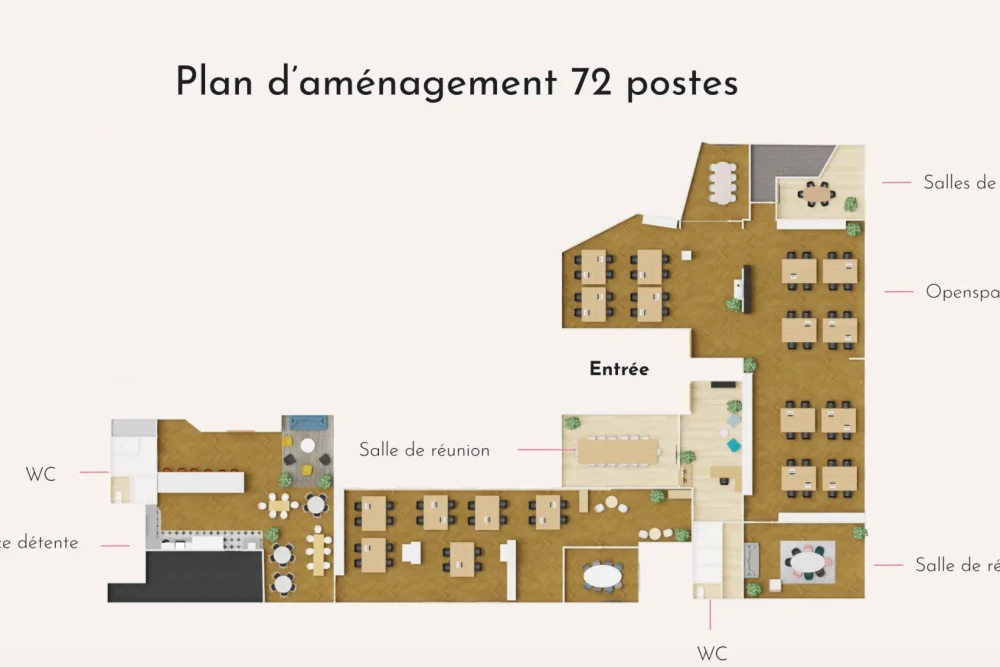 Espace indépendant - 75016 - 72 postes - 55000€