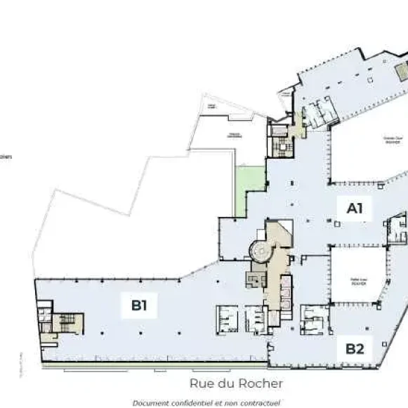 Espace indépendant 12 576 m² 1000 postes Location bureau Rue de Vienne Paris 75008 - photo 9