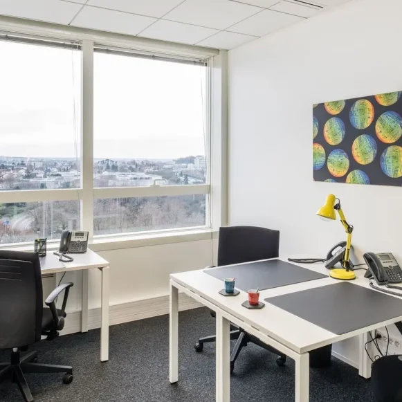 Bureau privé 13 m² 4 postes Location bureau Rue Hoche Puteaux 92800 - photo 2