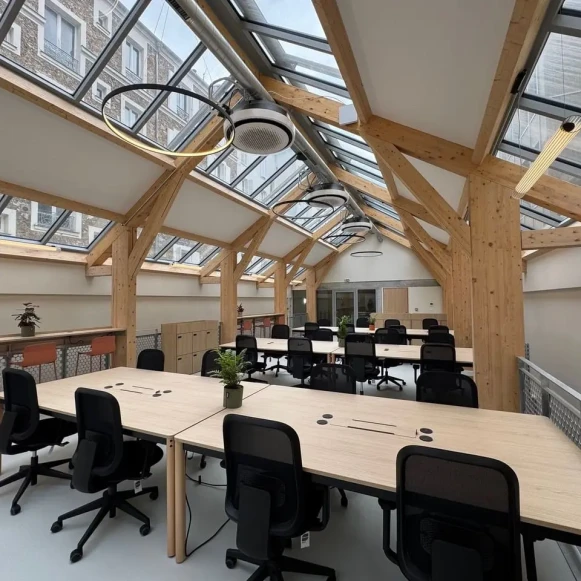 Bureau privé 10 m² 2 postes Coworking Avenue de la République Montrouge 92120 - photo 2