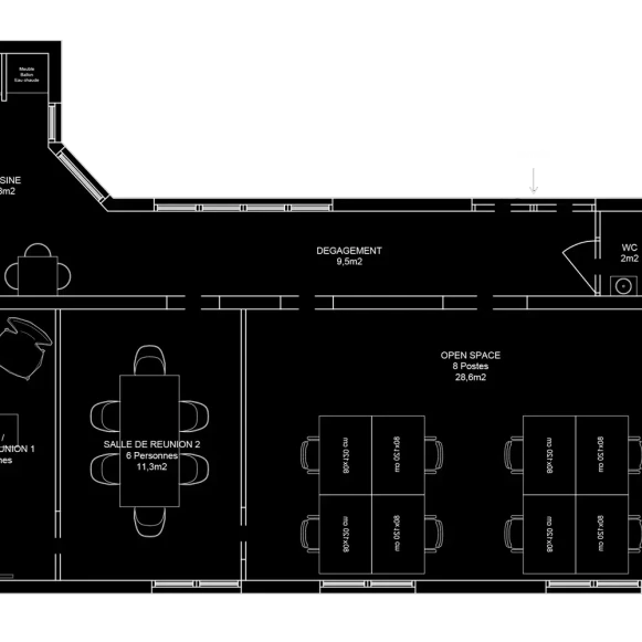 Espace indépendant 70 m² 10 postes Location bureau Rue de la Pépinière Paris 75008 - photo 38