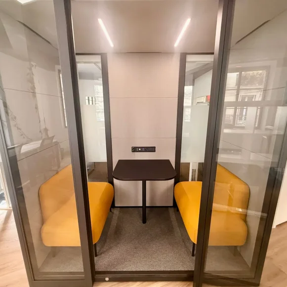 Bureau privé 14 m² 5 postes Location bureau Rue de Richelieu Paris 75002 - photo 5