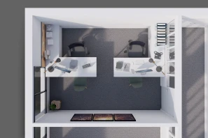 Bureau privé - 20090 - 3 postes - 830€