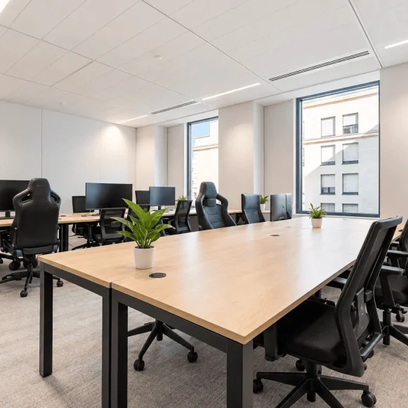 Bureau privé 99 m² 18 postes Location bureau Rue Pablo Neruda Levallois-Perret 92300 - photo 1
