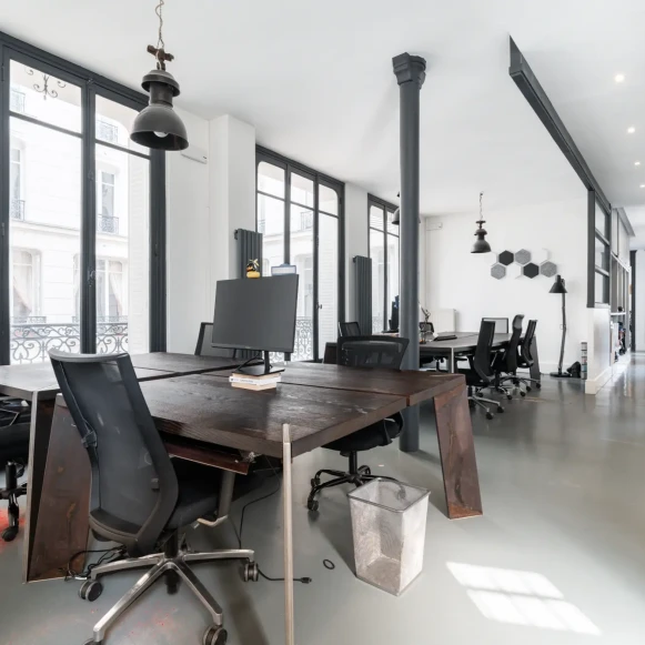 Bureau privé 37 m² 6 postes Location bureau Rue du Perche Paris 75003 - photo 4