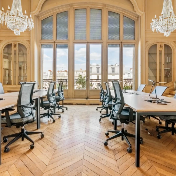Espace indépendant 380 m² 50 postes Location bureau Avenue Carnot Paris 75017 - photo 1