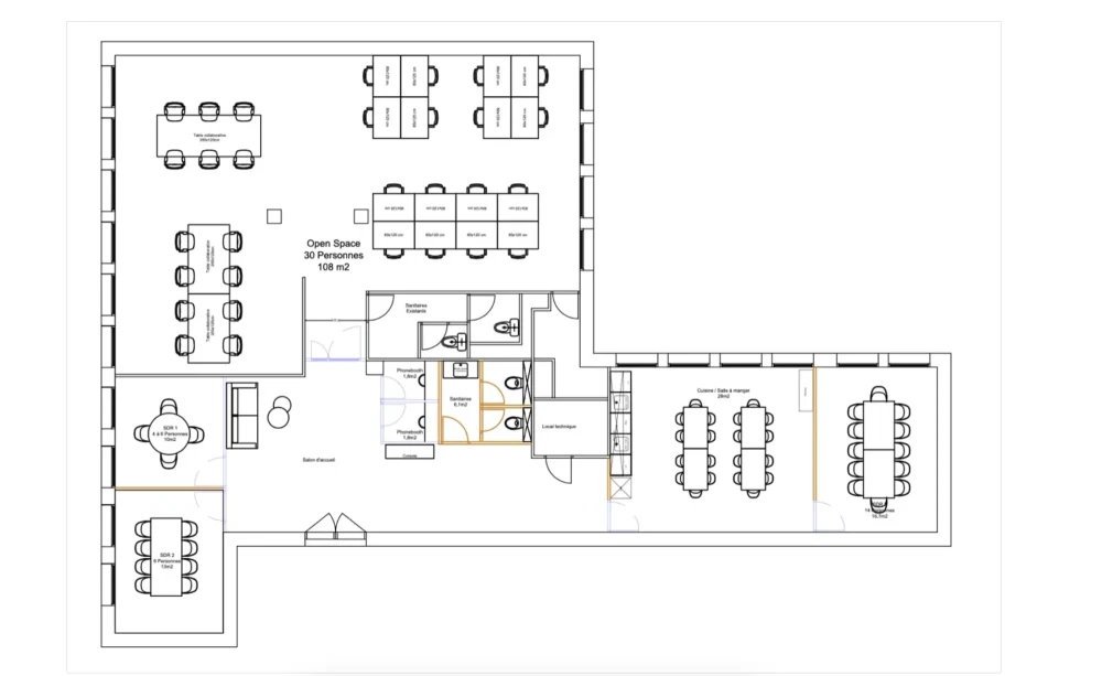 Espace indépendant - 75008 - 30 postes - 22000€