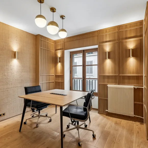 Bureau privé 12 m² 3 postes Location bureau Rue de Rouen Paris 75019 - photo 4
