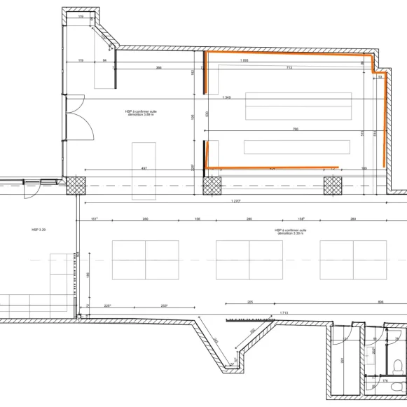 Espace indépendant 200 m² 18 postes Location bureau Rue Pierre Curie Courbevoie 92400 - photo 4