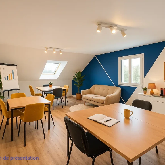 Bureau privé 35 m² 8 postes Location bureau Rue de la Loire Sainte-Luce-sur-Loire 44980 - photo 1