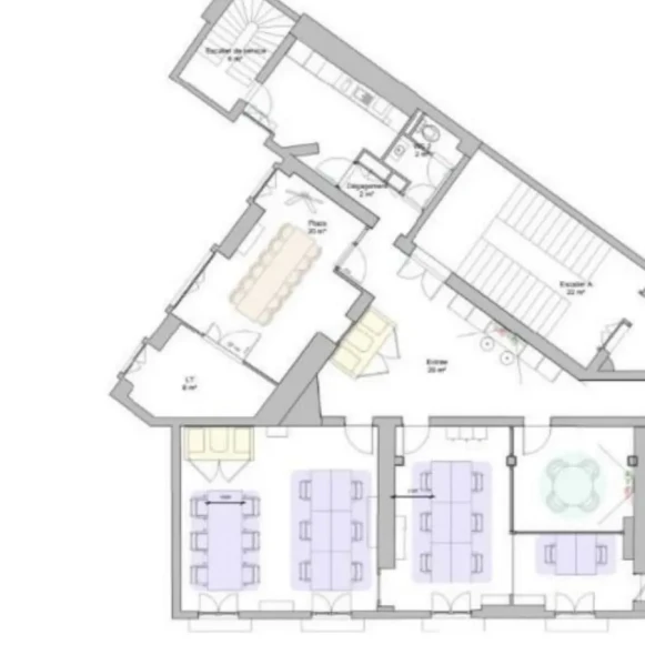 Espace indépendant 216 m² 34 postes Location bureau Avenue de l'Opéra Paris 75002 - photo 3