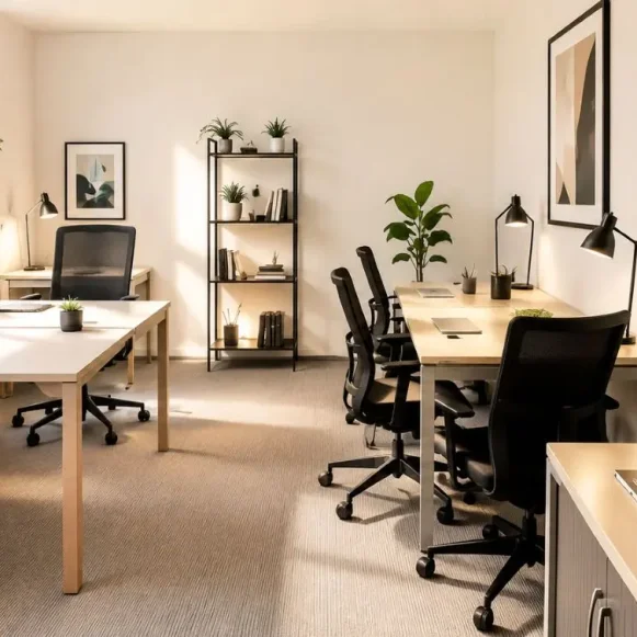 Bureau privé 22 m² 5 postes Coworking Rue de Rouvray Neuilly-sur-Seine 92200 - photo 1