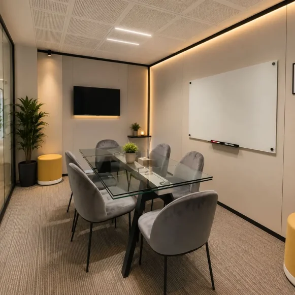 Bureau privé 26 m² 2 postes Location bureau Rue de Rouvray Neuilly-sur-Seine 92200 - photo 4