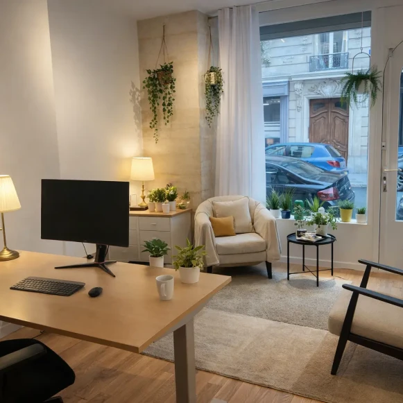 Espace indépendant 30 m² 3 postes Location bureau Rue Sedillot Paris 75007 - photo 1