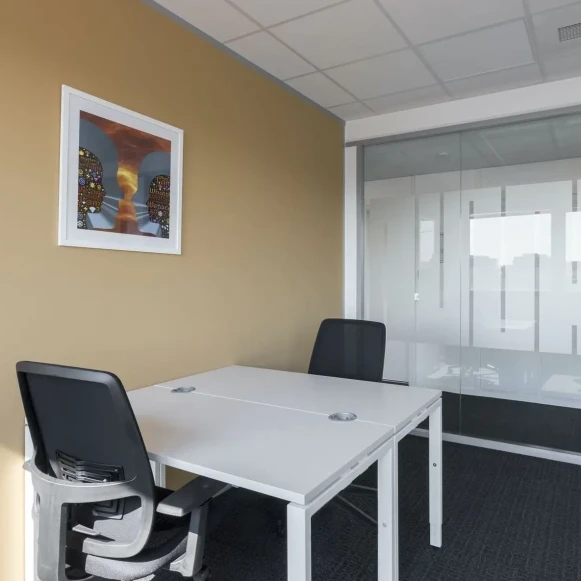 Bureau privé 10 m² 2 postes Location bureau Rue Crepet Lyon 69007 - photo 1