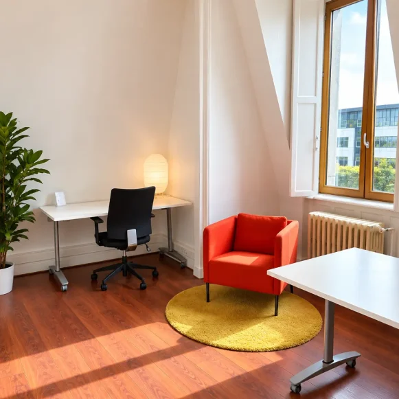 Bureau privé 12 m² 3 postes Location bureau Boulevard du Général Leclerc Roubaix 59100 - photo 1