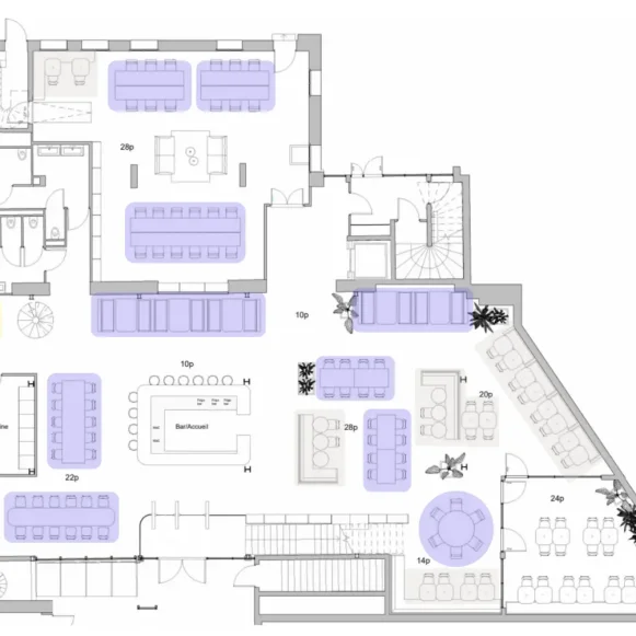 Espace indépendant 183 m² 24 postes Coworking Rue de la Victoire Paris 75009 - photo 4