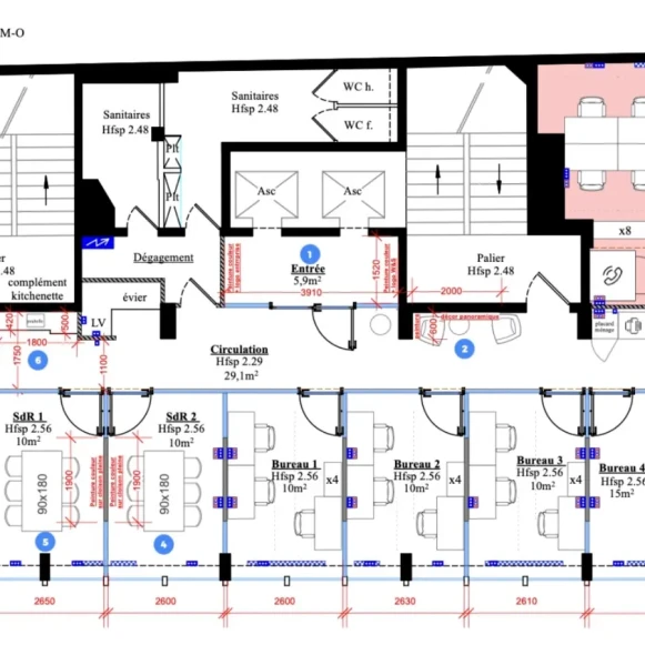 Espace indépendant 305 m² 47 postes Coworking Rue de la Brèche aux Loups Paris 75012 - photo 13