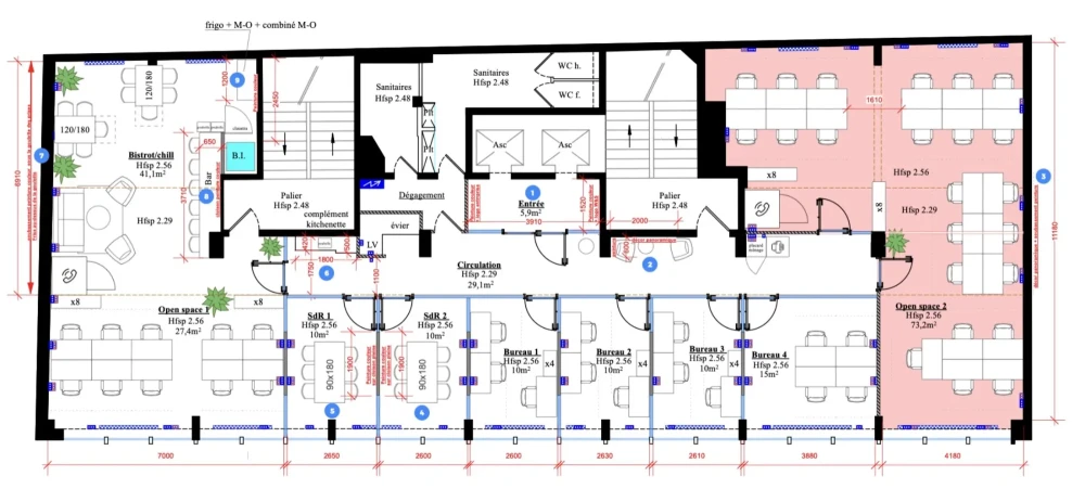 Espace indépendant - 75012 - 47 postes - 10500€