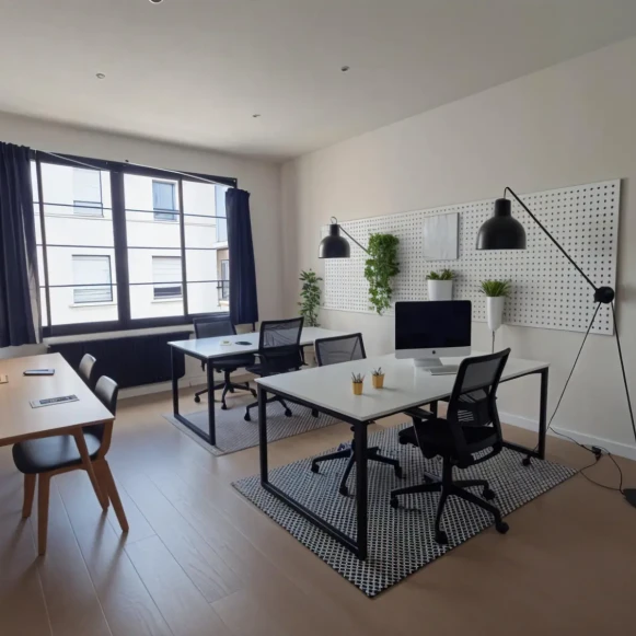 Bureau privé 25 m² 6 postes Location bureau Rue Fernand Belliard Bordeaux 33100 - photo 1