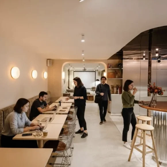 Open Space  20 postes Coworking Rue Ambroise Thomas Paris 75009 - photo 9