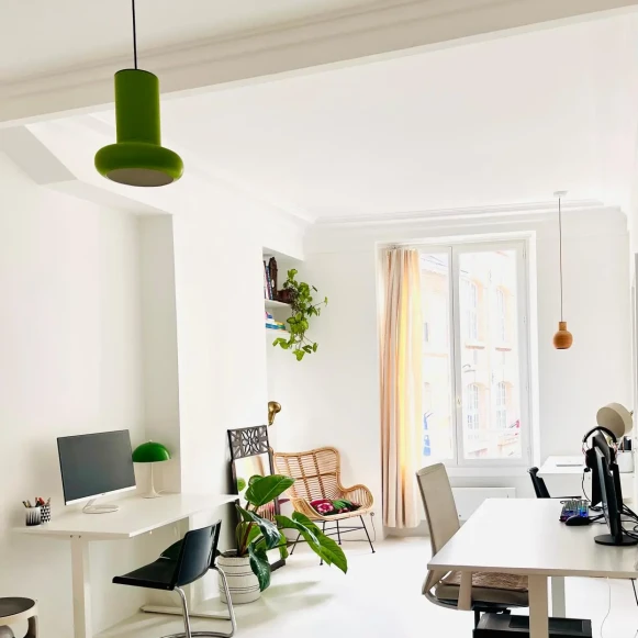 Espace indépendant 45 m² 8 postes Location bureau Rue Lamartine Paris 75009 - photo 1