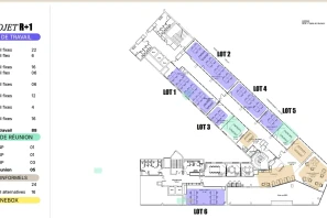 Bureau privé - 69006 - 6 postes - 3480€
