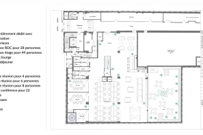 Espace indépendant - 75008 - 80 postes - 65000€