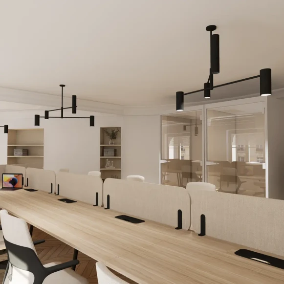 Espace indépendant 138 m² 23 postes Location bureau Rue Auber Paris 75009 - photo 4