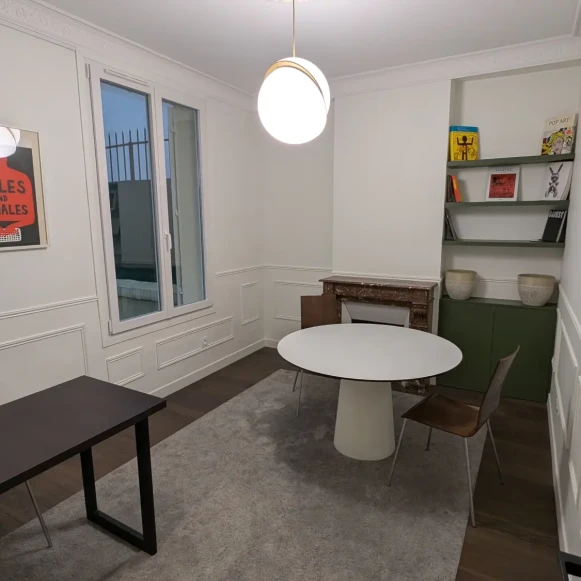 Bureau privé 26 m² 6 postes Coworking Rue Barye Paris 75017 - photo 4