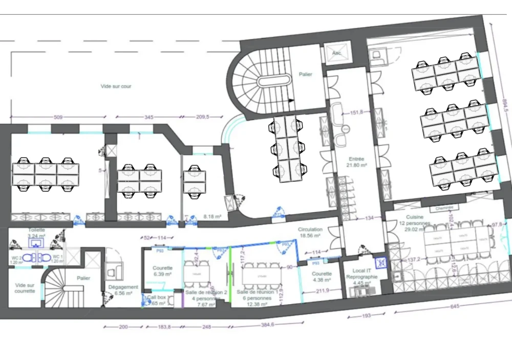 Espace indépendant - 75003 - 36 postes - 24000€