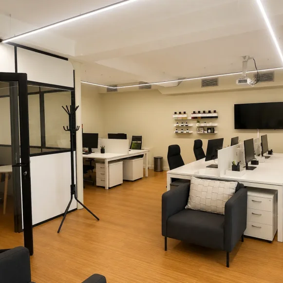 Bureau privé 52 m² 12 postes Coworking Rue du Faubourg Poissonnière Paris 75010 - photo 1