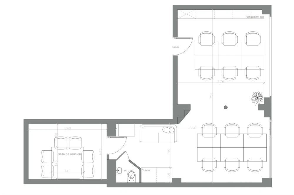 Espace indépendant - 75011 - 12 postes - 4000€